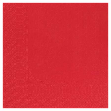 Image de SERVIETTE LUXE ROUGE 39x39cm ECOLABEL (x1800)