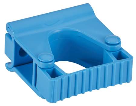 Image de V - SUPPORT MURAL HYGIENIQUE MODULE CLIP GRIP 82mm BLEU