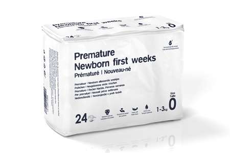 Image de COUCHE FREE LIFE PREMATURE 1/3KG (x24)