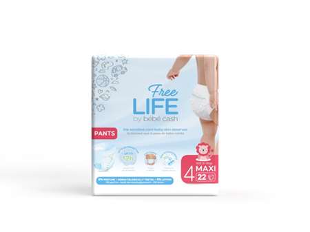 Image de PANTS FREE LIFE MAXI 8/15KG T4 (x22)