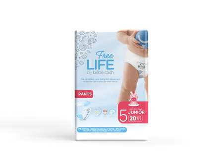 Image de PANTS FREE LIFE JUNIOR 12/18KG T5 (x20)