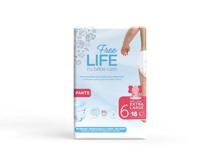 Image de PANTS FREE LIFE XL +17KG T6 (x18)
