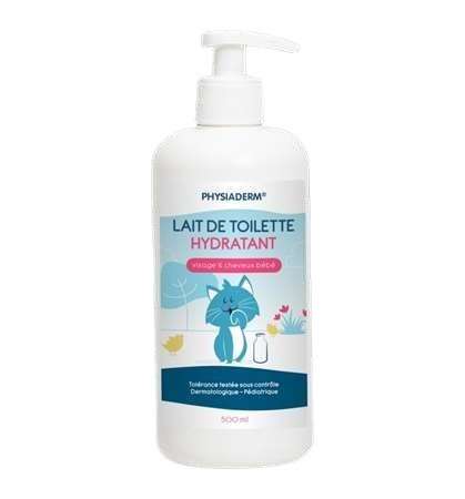 Image de LAIT DE TOILETTE HYDRATANT BEBE PHYSIADERM 500ml