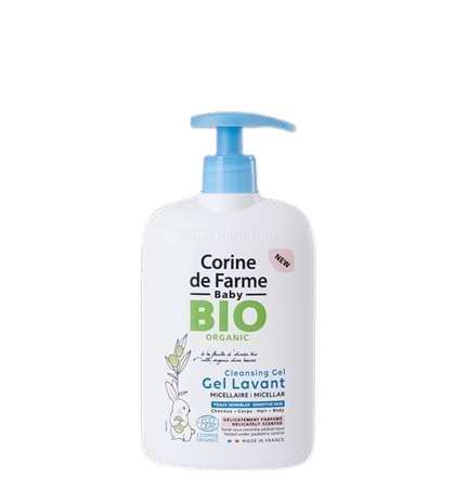 Image de GEL LAVANT BEBE BIO ECOCERT CORINE DE FARME 500ml