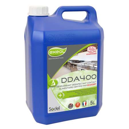 Image de DEGRAISSANT DESINFECTANT ALIMENTAIRE DDA400 ECOCERT 5L