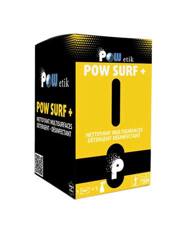 Image de POW ETIK SURF+ NETTOYANT DESINF MULTISURFACE (x10 PASTILLES)