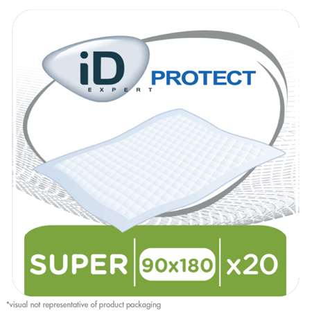 Image de ALESE ID ESSENTIAL UNDERPADS SUPER 90x180cm (x20)