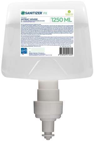 Image de CARTOUCHE SAVON MOUSSE ANTIBACTERIEN 1250ml