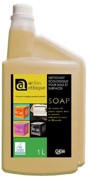 Image de AROM'ETHIQUE 2D SOAP 1L ECOLABEL FLACON DOSEUR