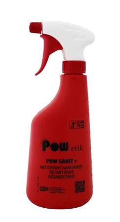 Image de PULVERISATEUR ROUGE COMPLET POW ETIK SANIT + 650ml