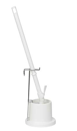 Image de V - BROSSE SANITAIRE ERGONOMIQUE 720mm BLANC