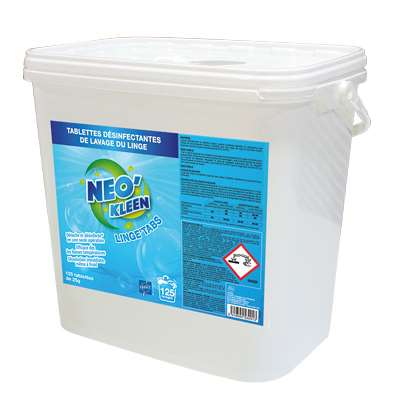 Image de TABLETTE LESSIVE DESINFECTANTE NEO KLEEN (x125)