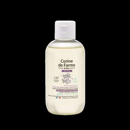 Image de HUILE DE MASSAGE BEBE CORINE DE FARME 100ml