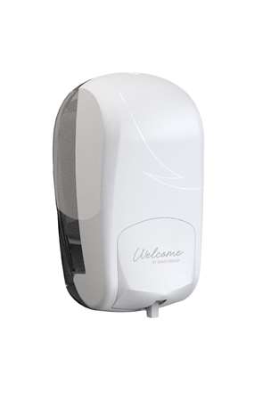 Image de DISTRIBUTEUR SAVON CARTOUCHE WELCOME BLANC