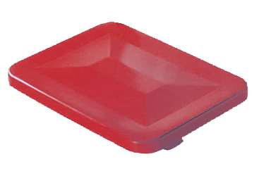 Image de COUVERCLE ROUGE 120L CHARIOT 4 SACS-020238