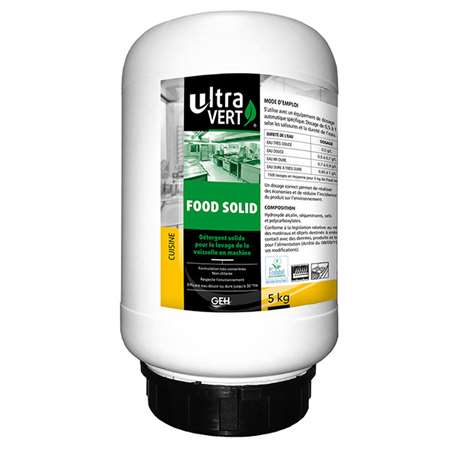 DETERGENT FOOD SOLIDE 5KG LAVAGE VAISSELLE AUTOMATIQUE-13052