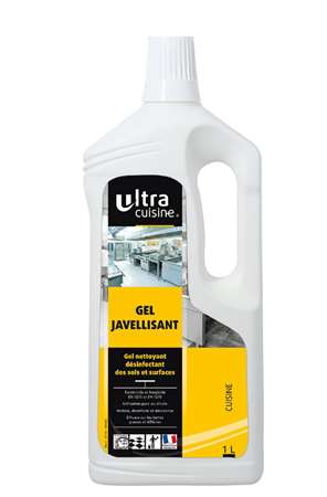 GEL JAVEL NETTOYANT DESINFECTANT SOLS ET SURFACES 1L-130700A